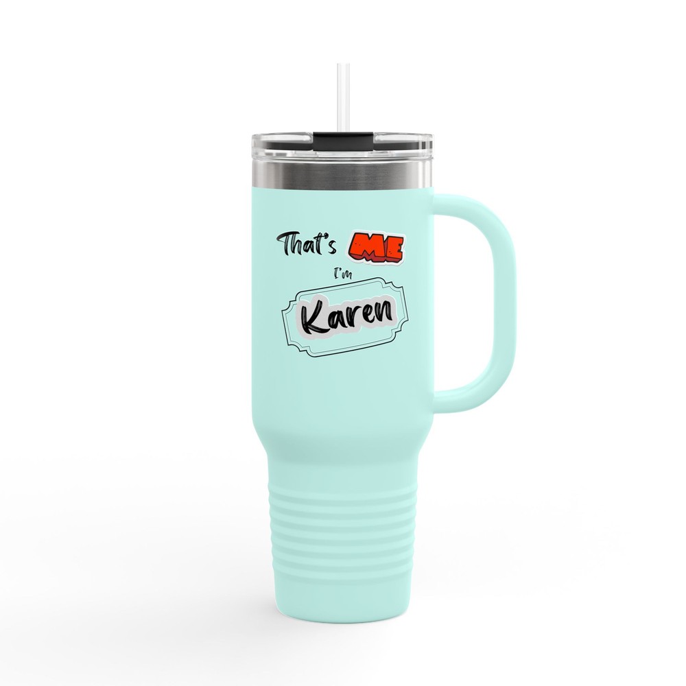 40oz Personalized Name Insulated Travel Mug - That's Me Custom Tumbler
