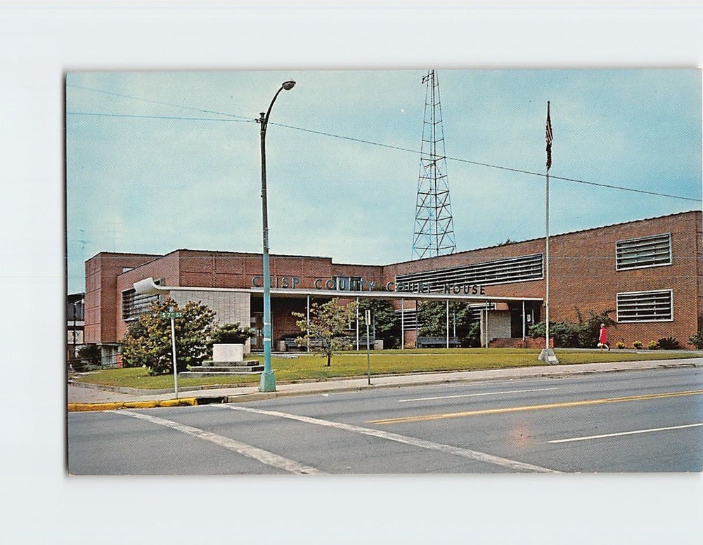 Postcard Crisp County Court House Cordele Georgia USA North America