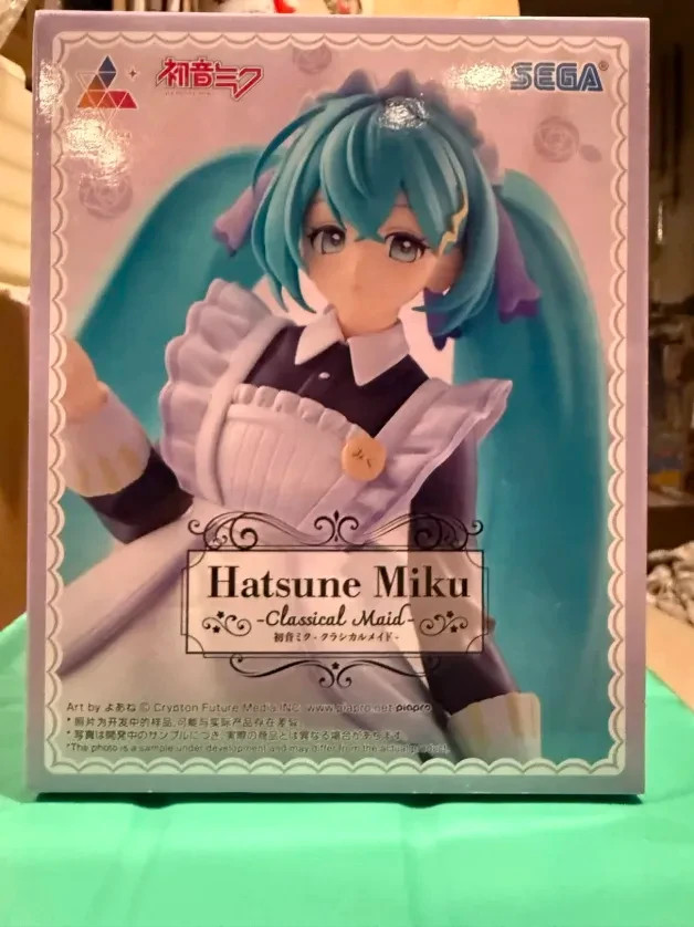 Hatsune Miku Luminasta Classical Maid Vocaloid Figure New SEGA - US Seller