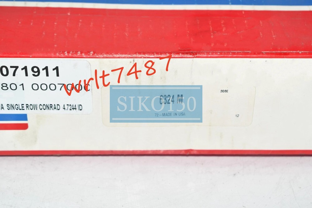 1PC NEW SKF 6324 M single row deep groove ball bearing #SK