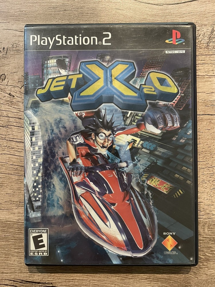 Jet X2O; Boxed (Sony PlayStation 2, 2002)