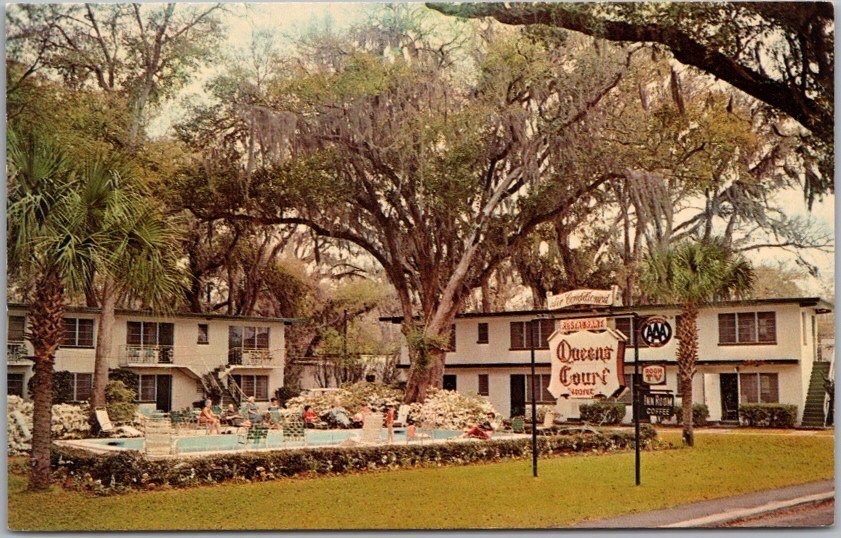 Vintage 1950s ST. SIMONS ISLAND Georgia Postcard 