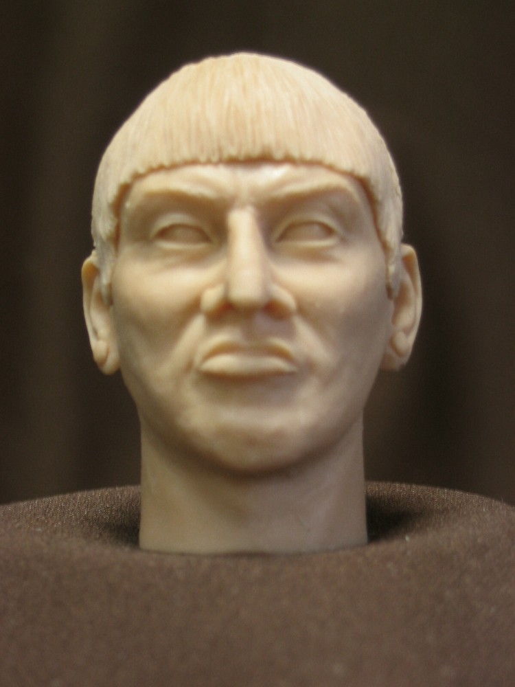 CMD-42 AZTECK WARRIOR RESIN UNPAINTED HEAD SCULPT Action figures 1/6 Scale