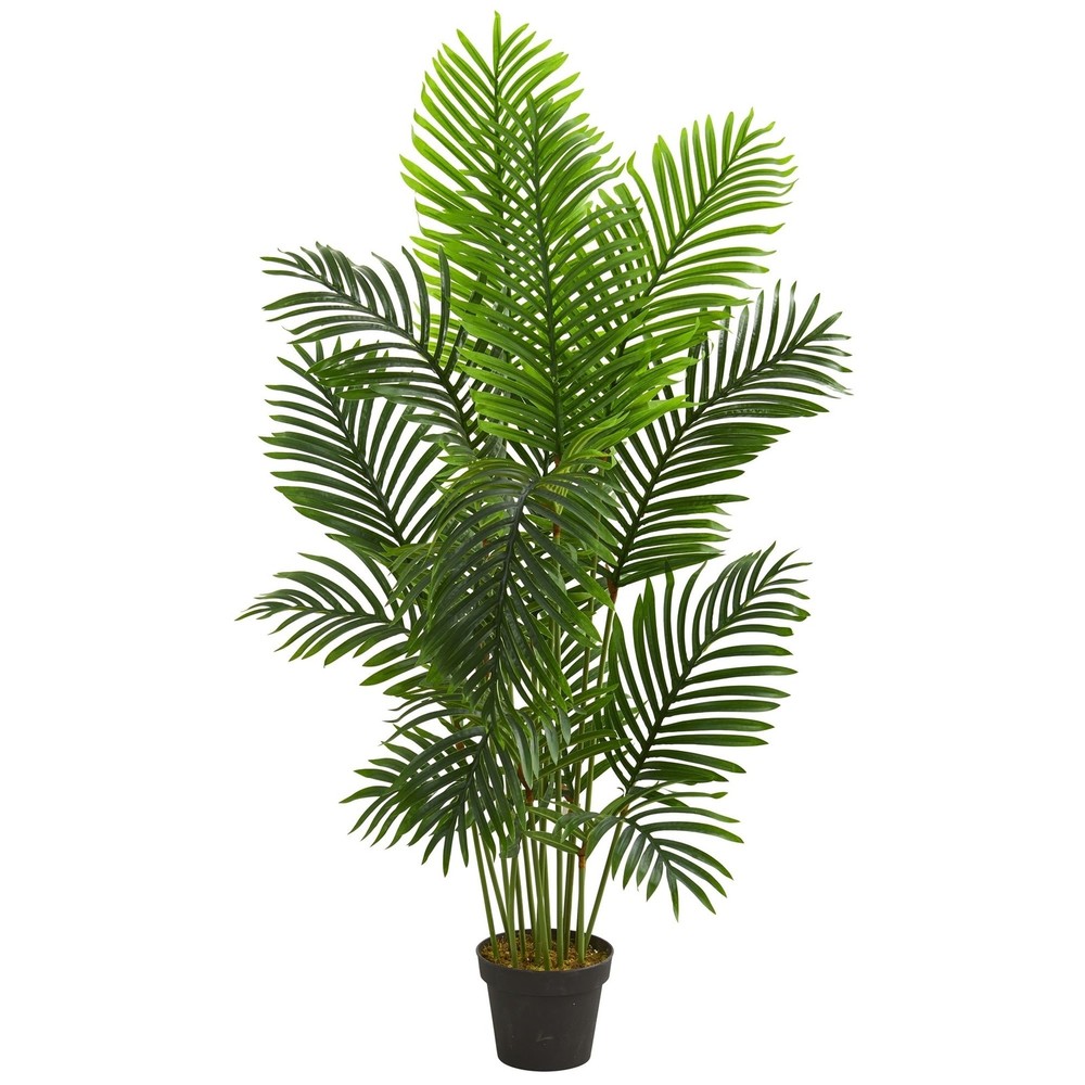 5' Paradise Palm Artificial Tree - h5 ft. w16 in. d16  h5 ft. w16 in.