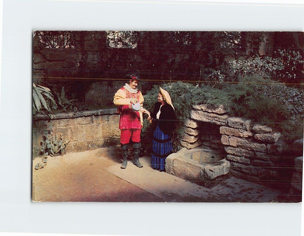 Postcard Fountain of Youth Saint St. Augustine Florida USA North America