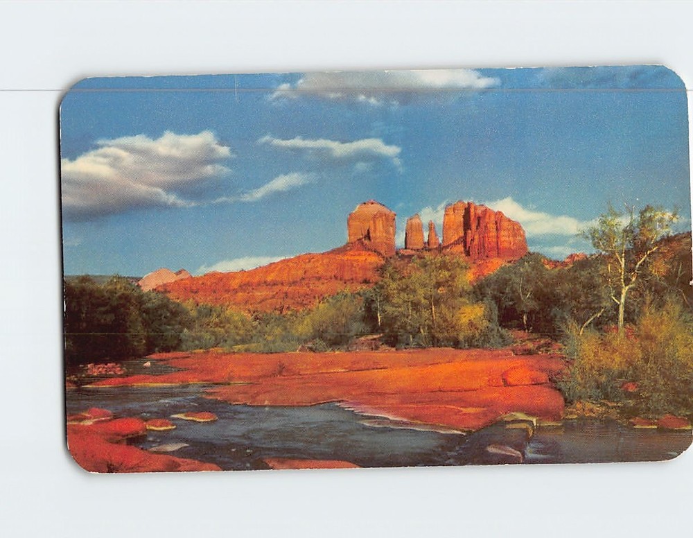 Postcard Castle Rock Oak Creek Canyon Arizona USA