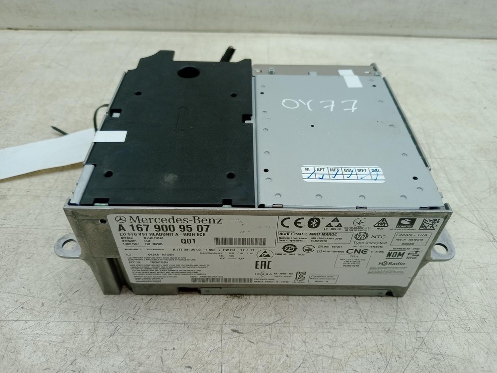 MERCEDES A CLASS STEREO RADIO HEAD UNIT A1679009507 W177 2018 - 2025