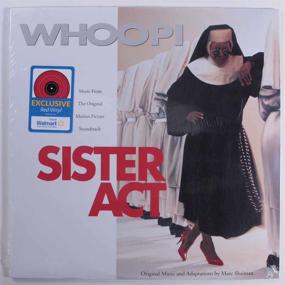 SISTER ACT OST Various Artists HOLLYWOOD D003818801 LP 2022 reissue SEALED c