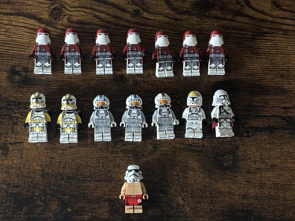 Lot Of Lego Star Wars Minifigures Read Description