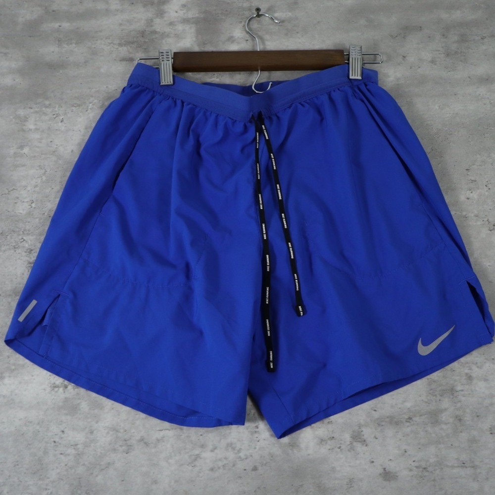 Nike Running Dri-FIT Shorts Medium Blue Athletic Gym Workout