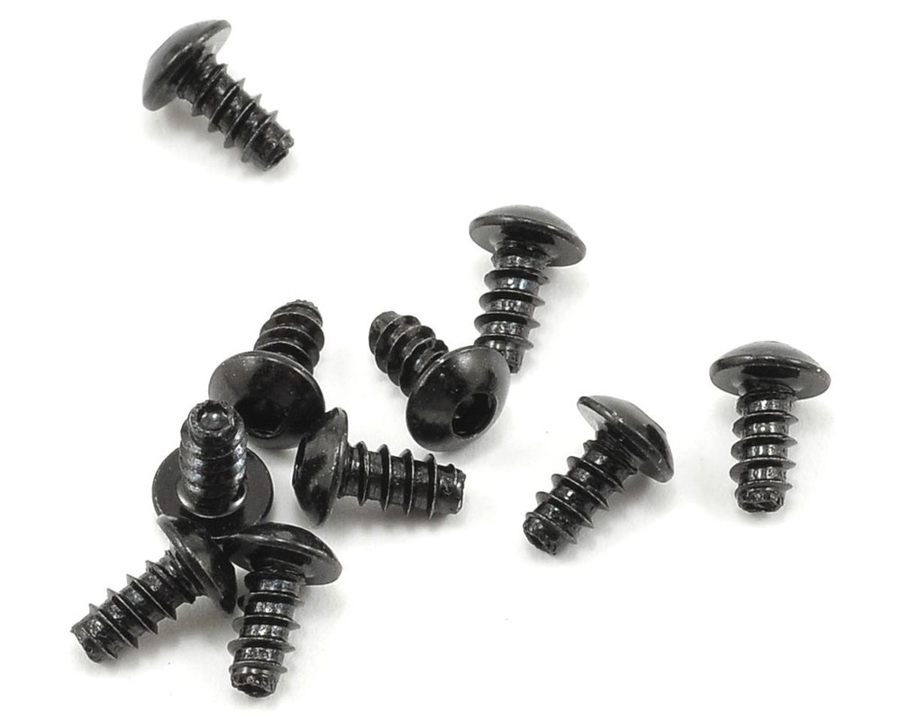 Axial 3x6mm Self Tapping Button Head Screw (Black) (10) [AXIA433]🌟✨25 Years on eBay! 250,000+ feedback!✨🌟