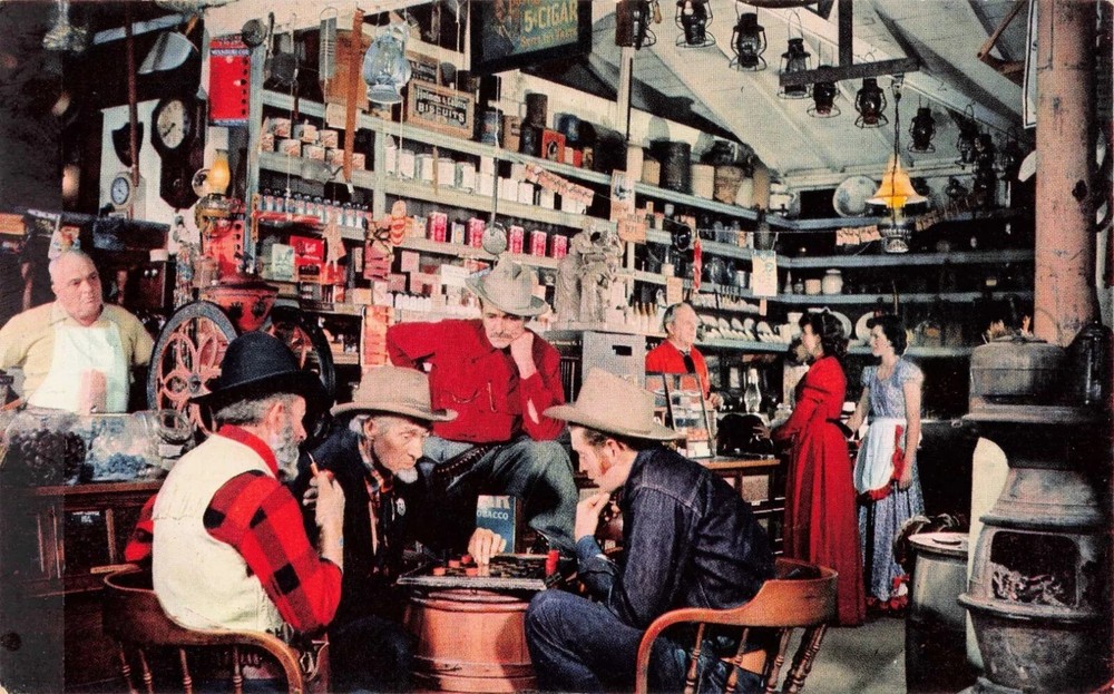 General Store - Ghost Town, Knott's Berry Farm Buena Park California CA Postcard