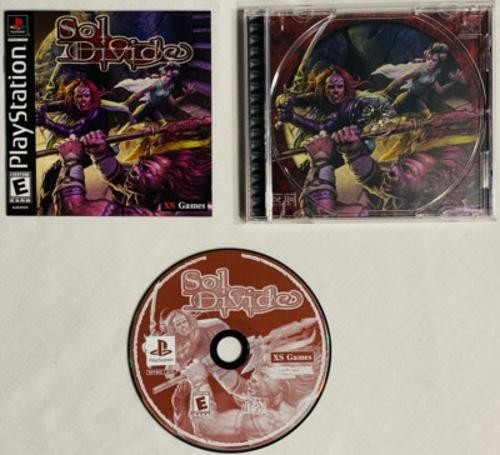 Sol Divide (Sony PlayStation 1 PS1, 2002) Complete w/  Manual CIB