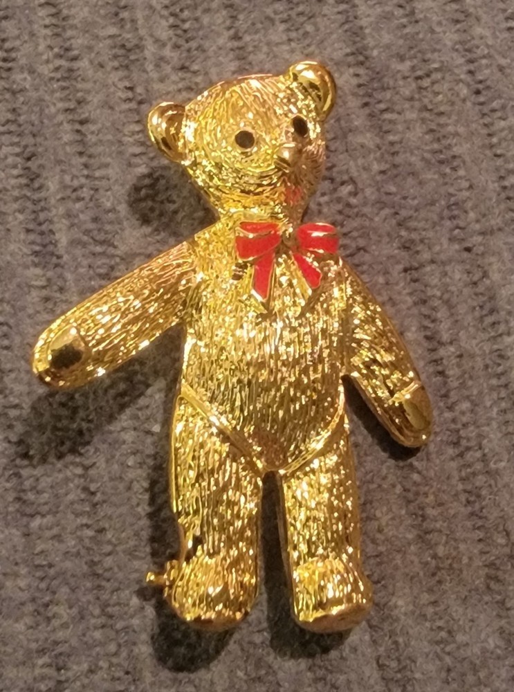 Vintage Bear Brooch