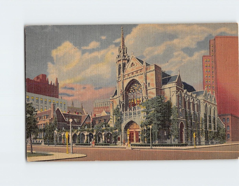 Postcard The Fourth Presbyterian Church Chicago Illinois USA