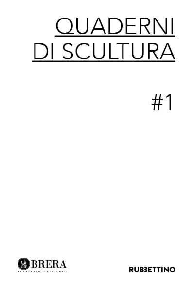 Quaderni di scultura (Vol. 1) (Paperback)Another great item from Rarewaves USA | Free delivery!