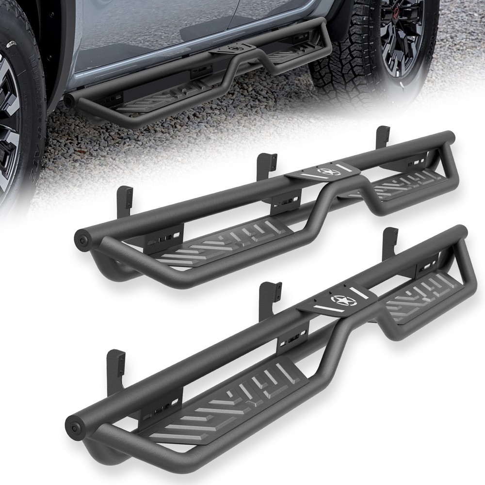 Side Rails Step Nerf Bar Running Boards For 2005-2025 Nissan Frontier Crew Cab