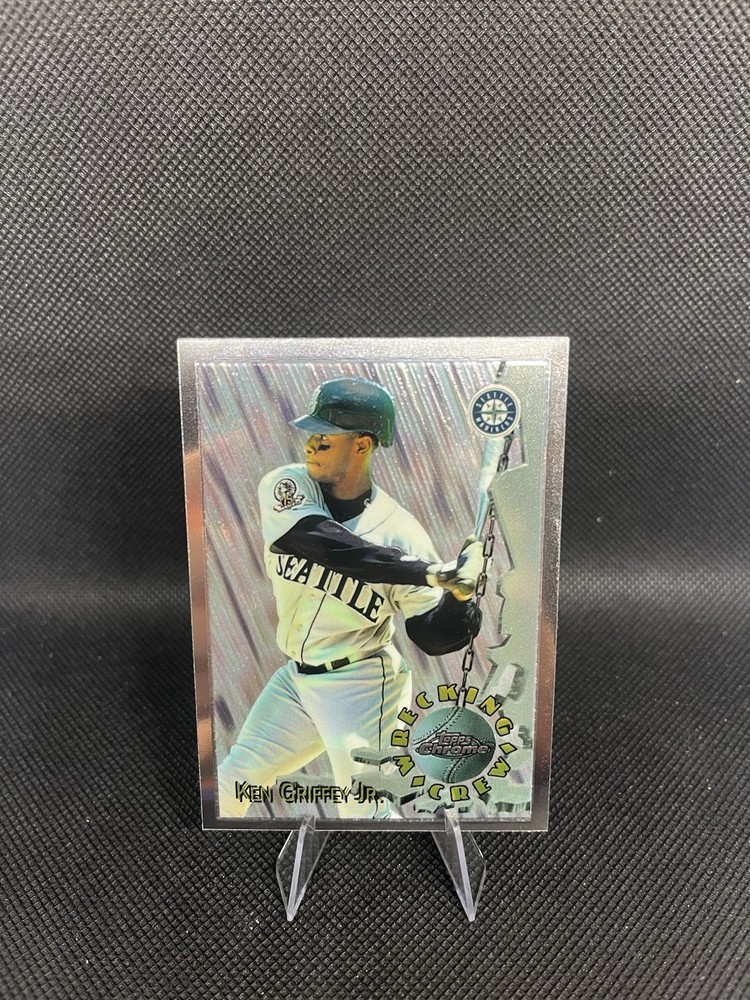 1996 Topps Chrome - Wrecking Crew Ken Griffey Jr #WC9