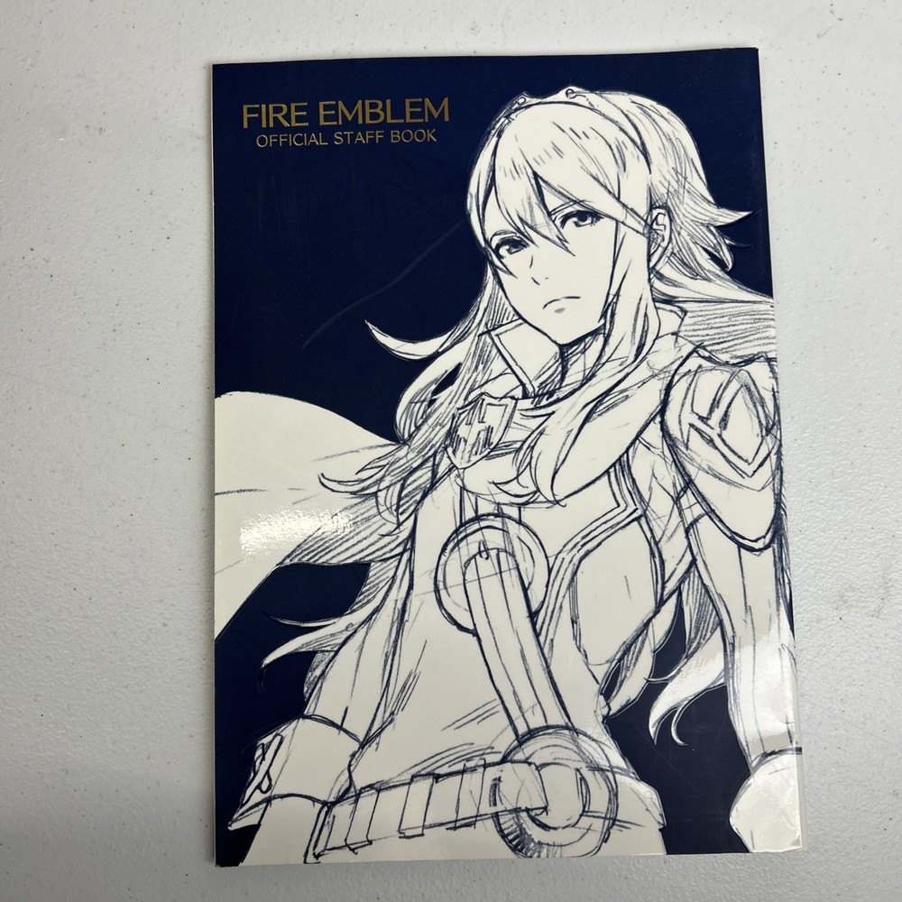 Fire Emblem Official Staff Book 25th Anniversary Art Book Illustration Japanese
