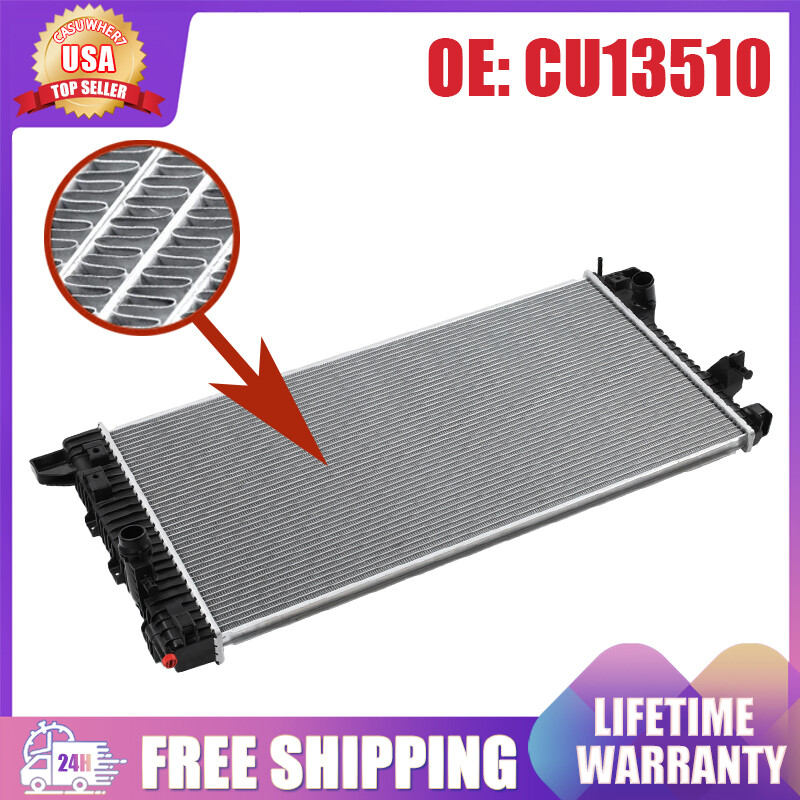13510 Radiator For 2015 2016 2017 2018 2019 2020 Ford F150 F-150 2.7L 3.5L 5.0L