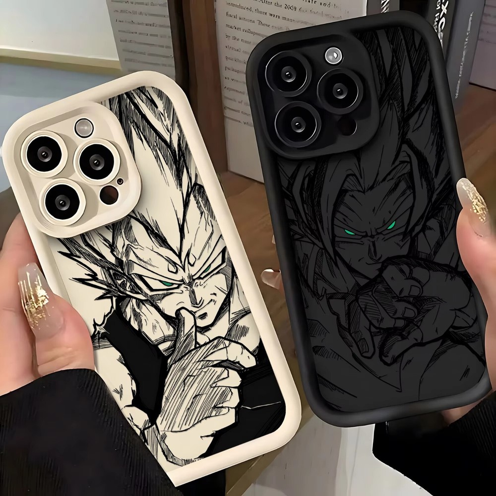 Anime Dragon Ball Phone Case For Samsung Galaxy S24 Ultra S23 Plus S25 S22 S21FE