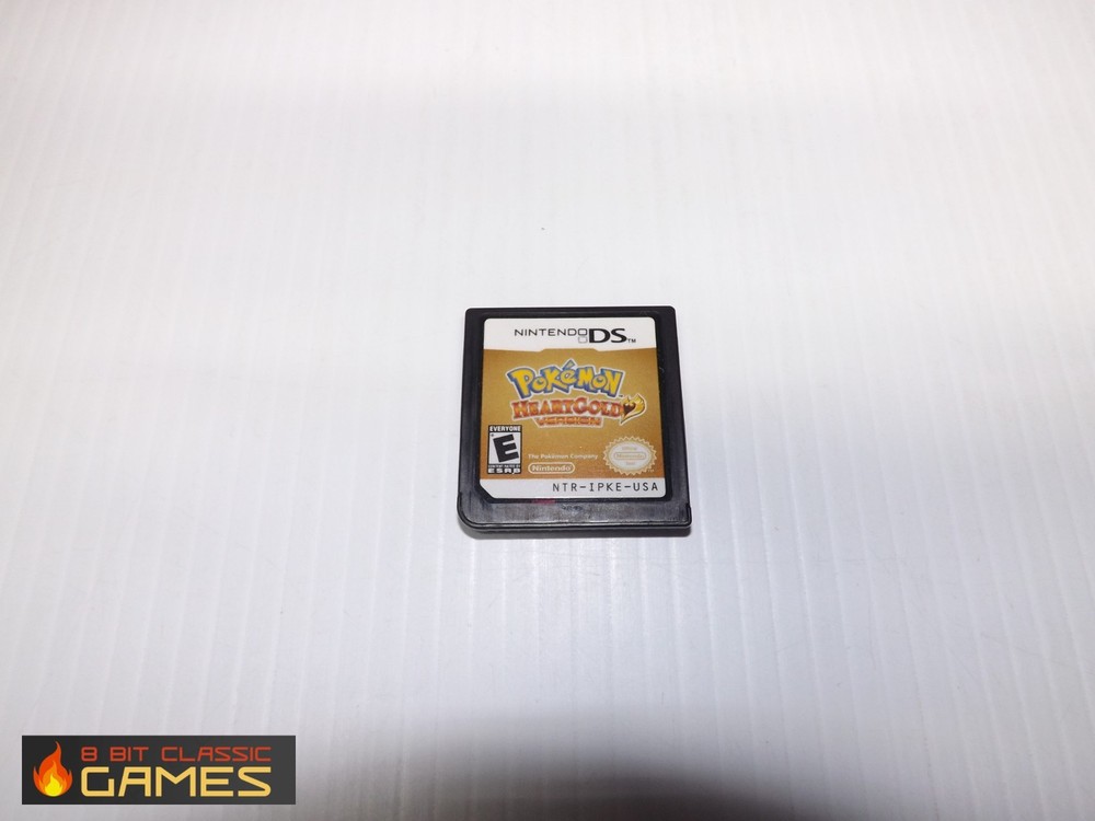 AUTHENTIC!! Pokemon Heartgold - GAME ONLY   - NINTENDO DS - FAST SHIPPING  617a