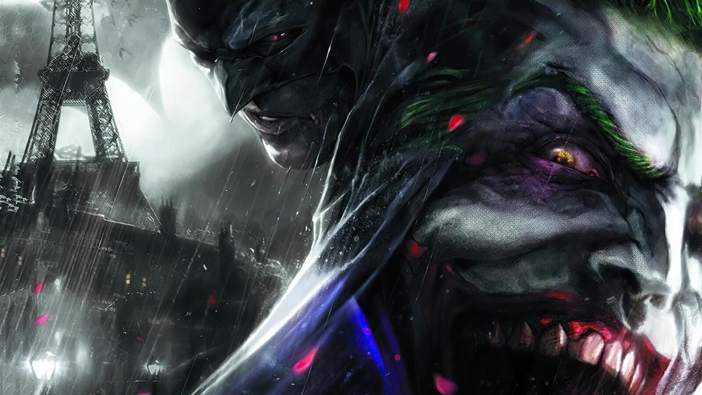 Batman Joker DC   Metal Art Print Comics Poster 8in x 12in Lot Up