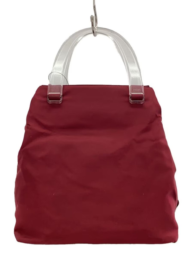 PRADA Handbag Nylon BRD Solid From Japan