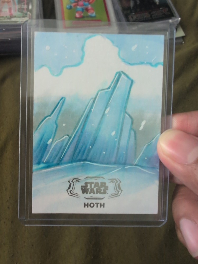 Star Wars Hyperspace Sketch Card