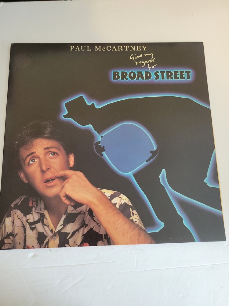 Paul McCartney Give My Regards to Broad Street LP Vinyl Record 1984 Columbia