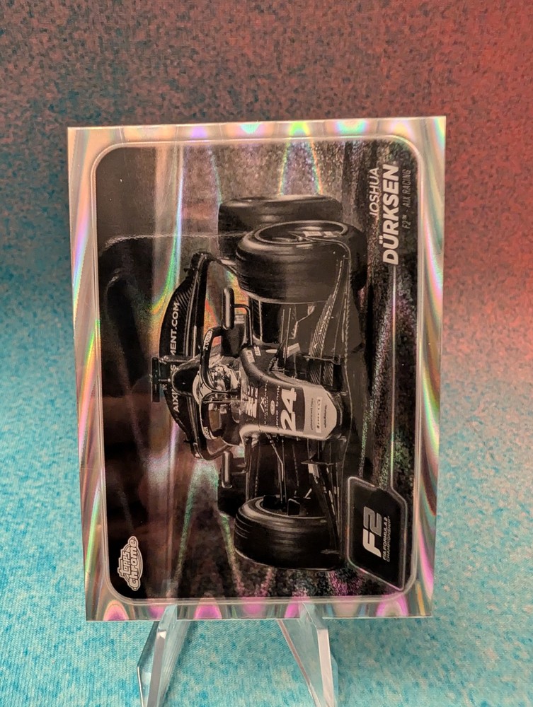 2024 Topps Chrome Formula 1 #107 Joshua Durksen RayWave Refractors