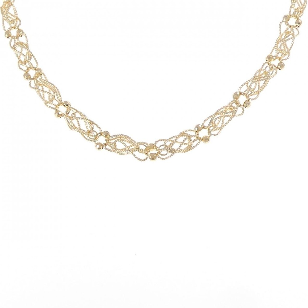 Authentic K18YG Necklace  #260-008-012-6935