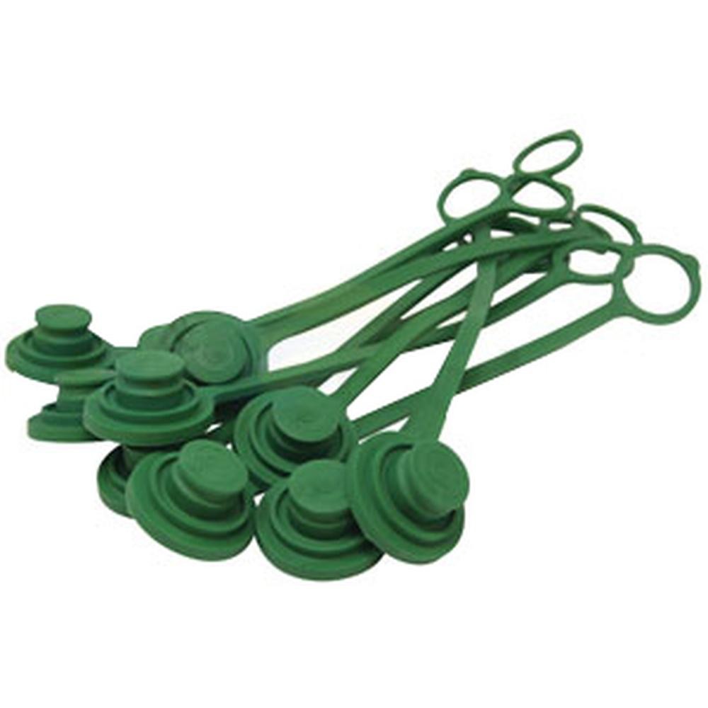 A-5205-4M-GR-P-AI - Green Dust Plug, 1/2