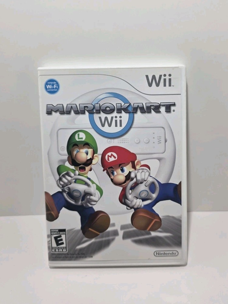 Mario Kart Wii 2008 Nintendo Complete with Manual CIB Tested and Working