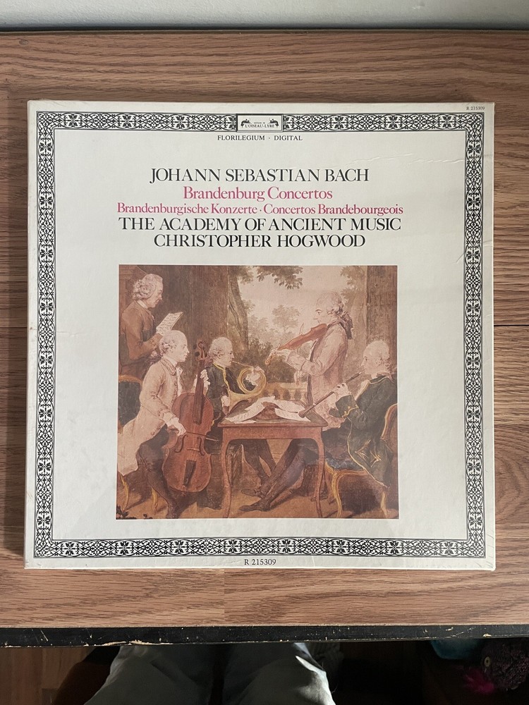 Johann Sebastian Bach ~ The Academy Of Ancient Music ~ C. Hogwood ~ SEALED-image