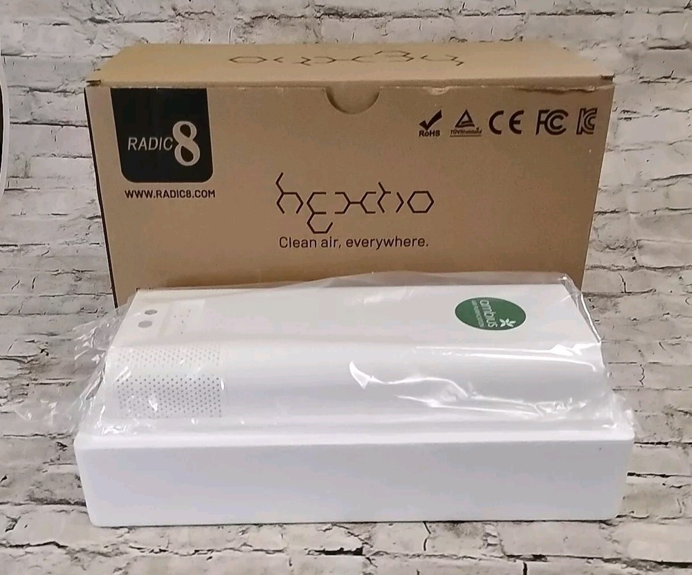 New Open Box clean air purifier home Radic 8