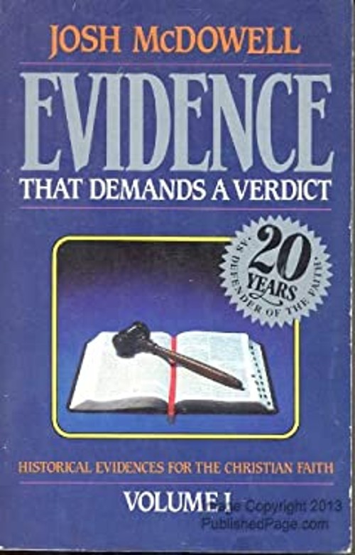Evidence That Demands a Verdict Paperback Josh McdowellFree US Delivery | ISBN:0918956463