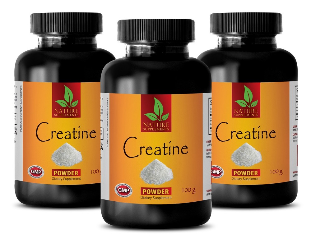 muscle growth - CREATINE MONOHYDRATE POWDER 300g - Male Stamina - 3B