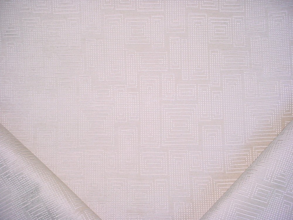 Ralph Lauren Perret Velvet Pearl White Square Upholstery Fabric LFY67166G