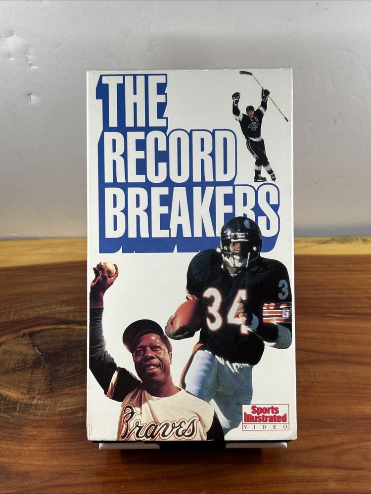The Record Breakers VHS 1991 Sports Documentary Limited Edition HBO