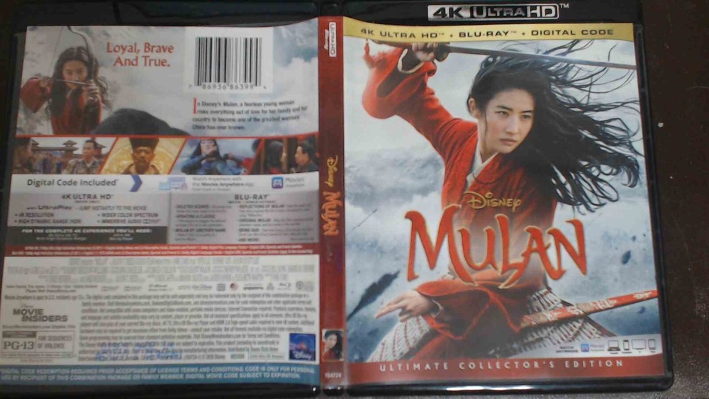 Mulan (Ultra HD, 2020)