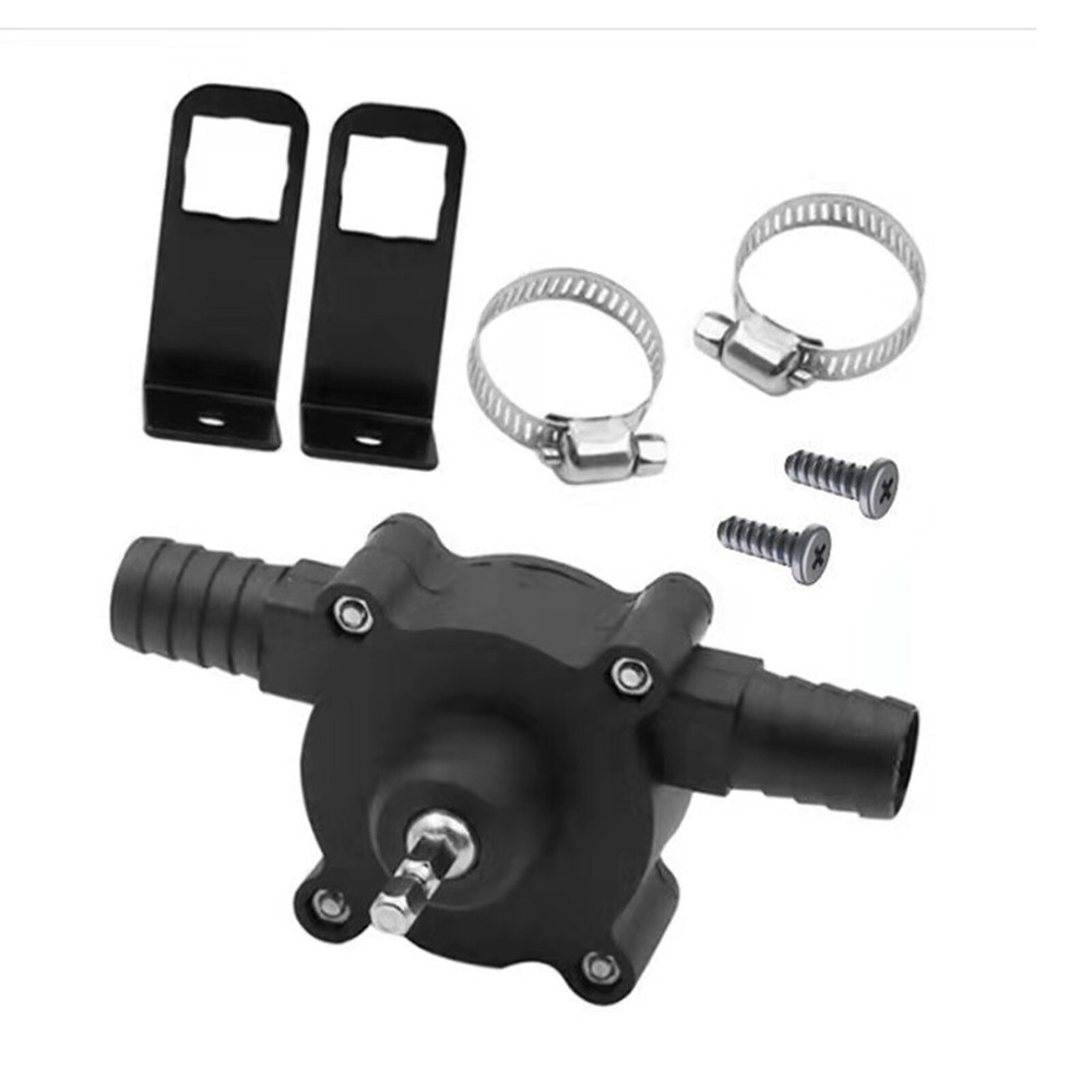 Electric Drill Drive Self Priming Pump Water Oil Fluid Transfer Pumps Tools