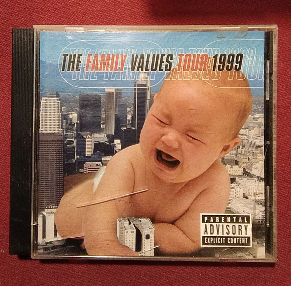 The Family Values Tour 1999 CD Limp Bizkit Staind Korn Filter Primus