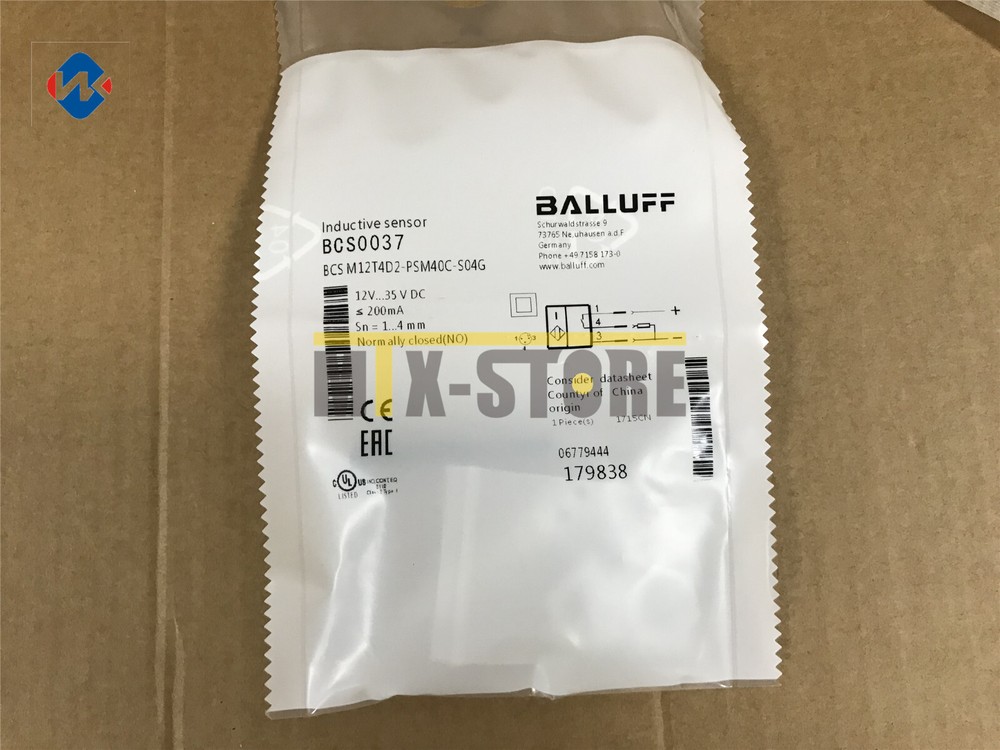 1PC New BALLUFF Sensor BCS M12T4D2-PSM40C-S04G BCSM12T4D2-PSM40C-S04G