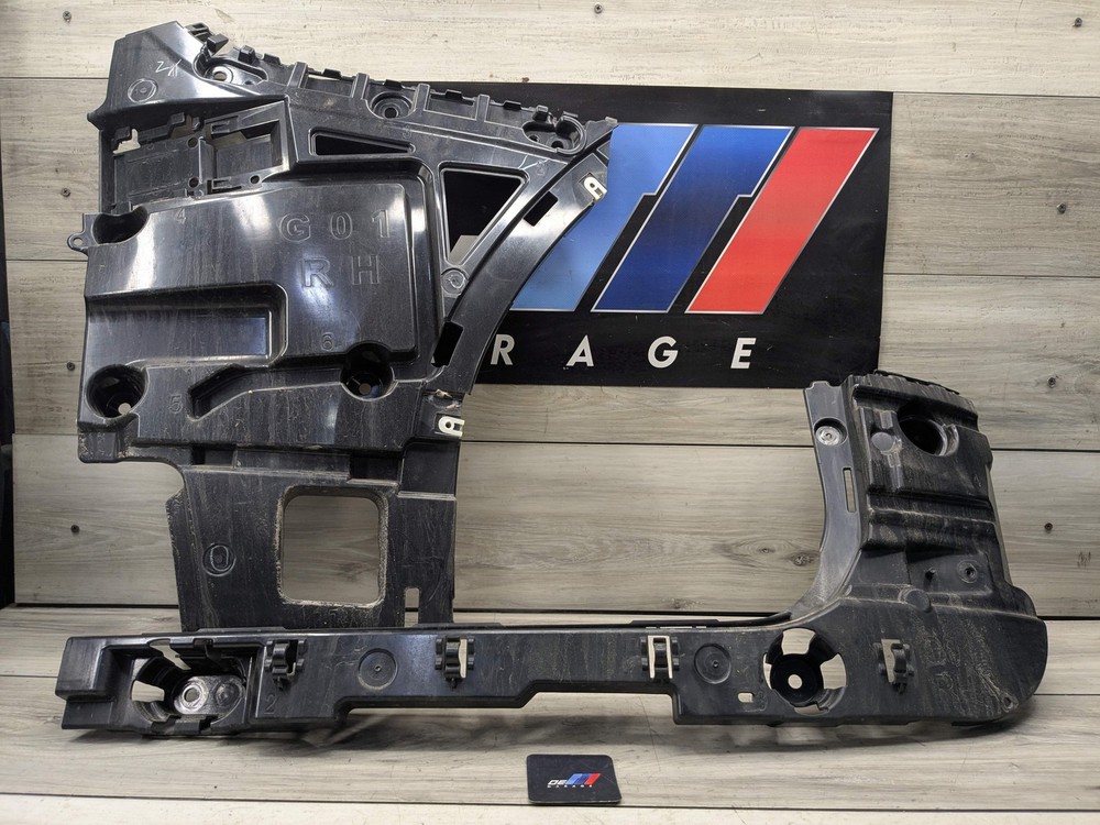 OEM BMW G01 F97 X3 REAR Right Passenger Side Bumper Bracket Support Guide PAIR