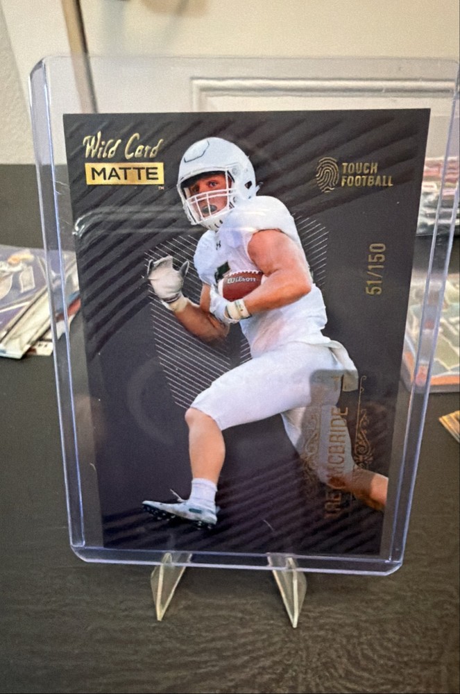 2022 Wild Card MATTE - Trey McBride #MB-109 Black 5 Stripe /200 (RC)
