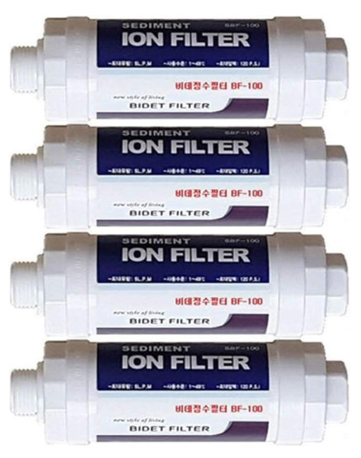 [KEMOEM] WGTECH ION Filter BF-100 Shower Head, Faucet Filter Bidet Water Filter