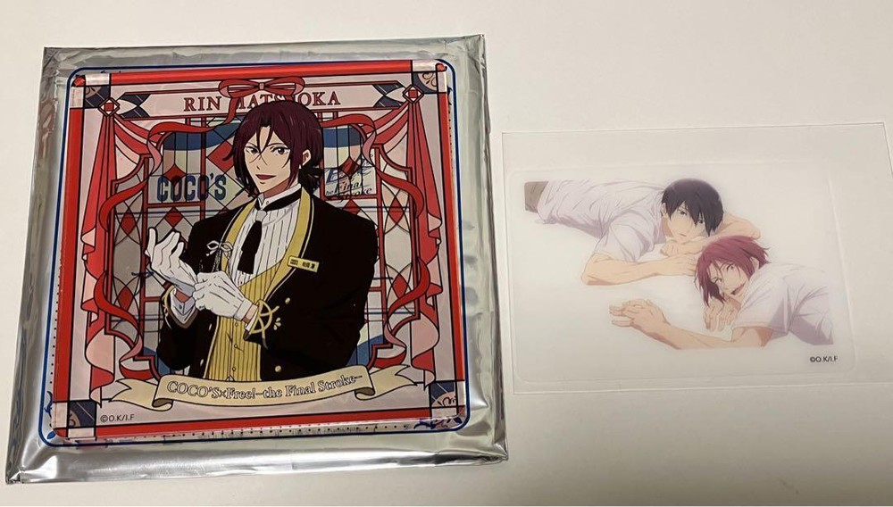 Free Cocos Acrylic Coaster Rin Mini Photo Card Haruka