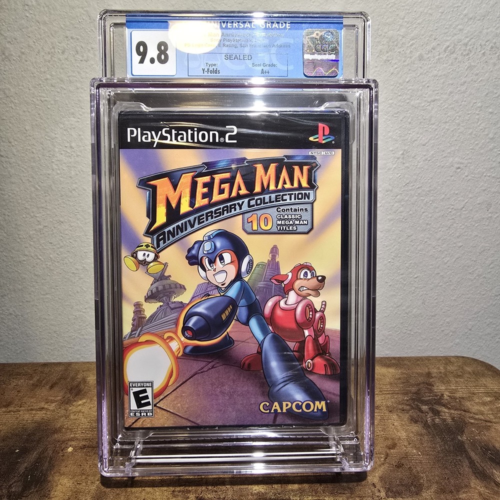 Mega Man Anniversary Collection (PlayStation 2, 2004) - CGC Grade 9.8 A++