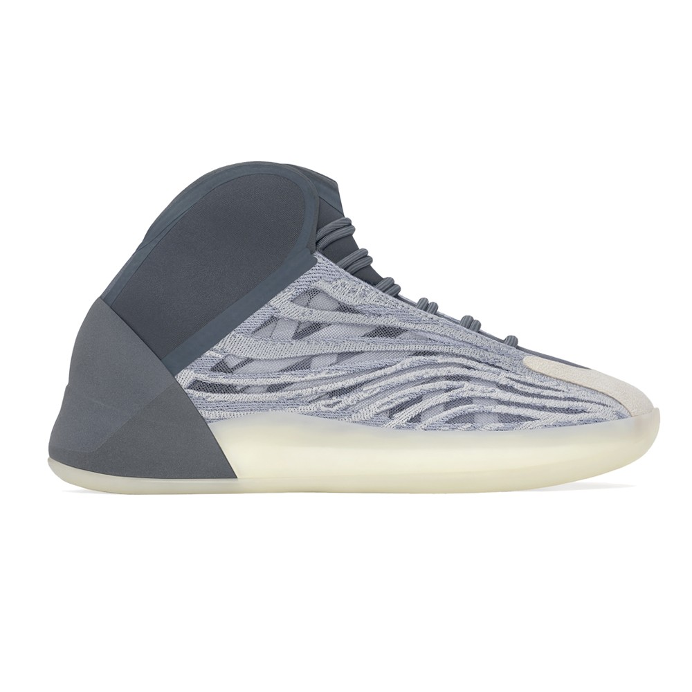 adidas  Yeezy Quantum Lace Up  Mens Grey Sneakers Casual Shoes GX6594